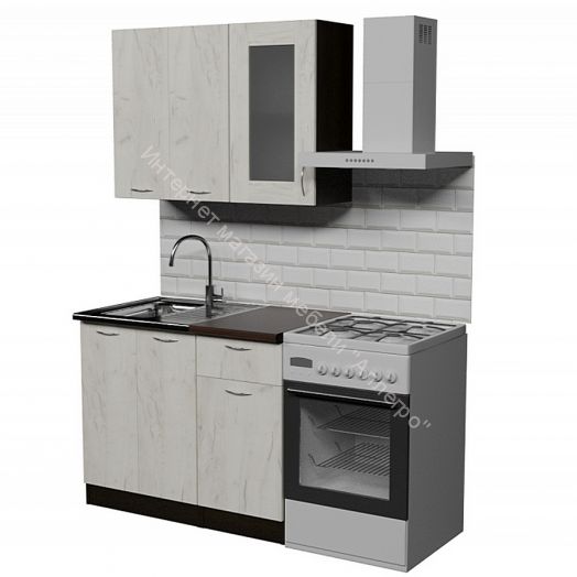 Кухонный гарнитур Лоретта мини 1000 мм