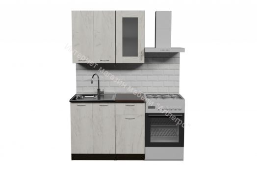 Кухонный гарнитур Лоретта мини 1000 мм