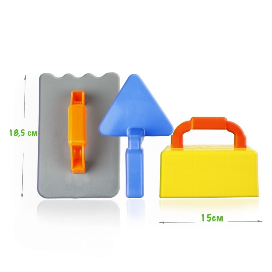 Игра детский песочный набор «Строитель»