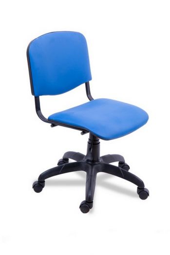 Стул ИЗО черный каркас на крестовине (Ткань цветная серия В )