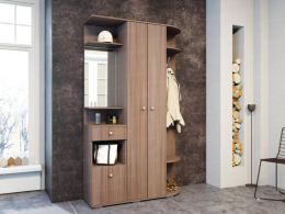 Прихожая Виза (ш1210*г354*в2032мм) Ясень шимо темный