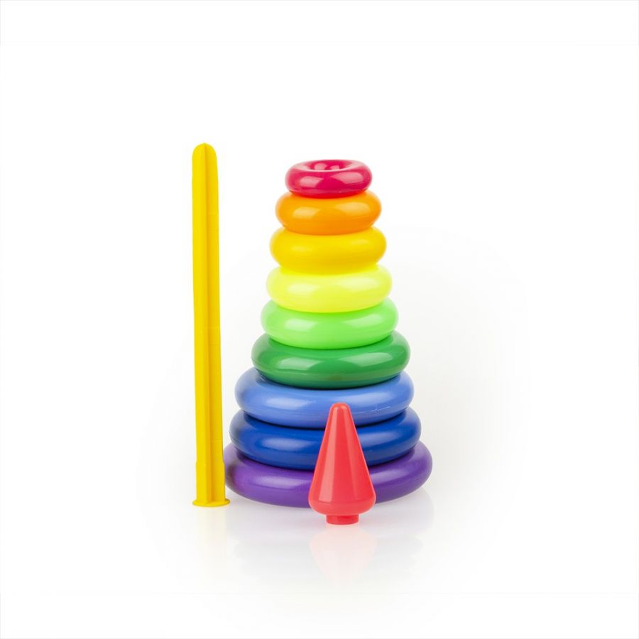 Игра Пирамида 30 см 10 пр (в сетке)