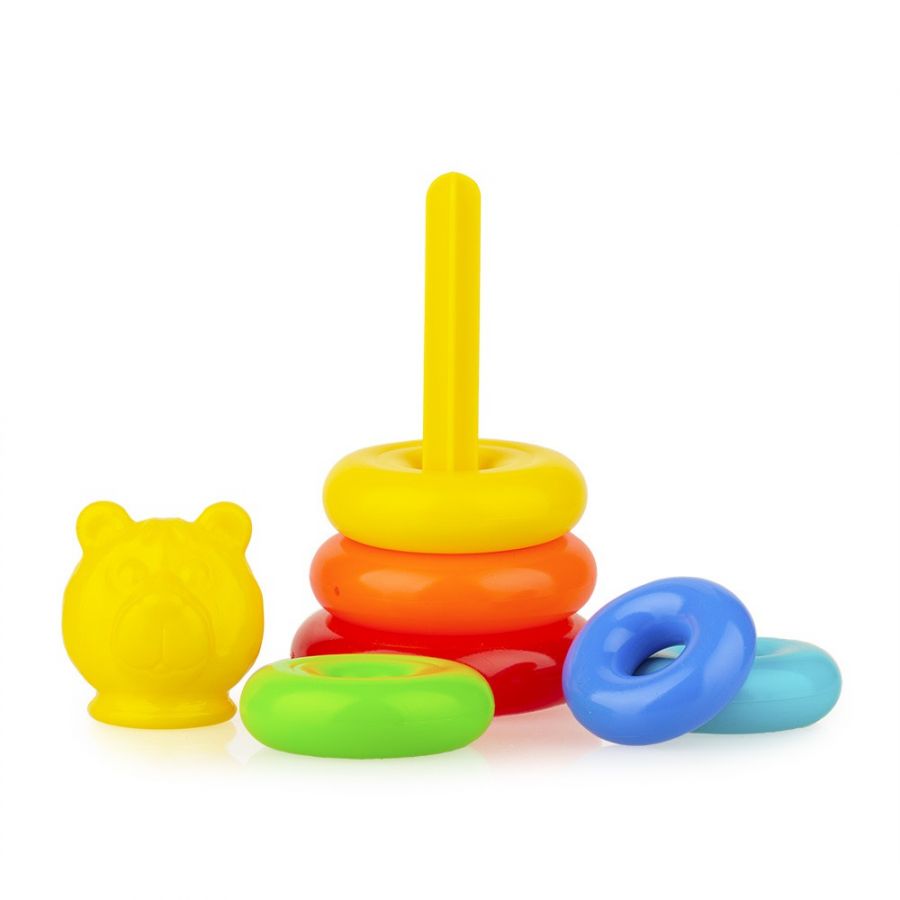 Игра Пирамида зоопарк «Медведь» 22см