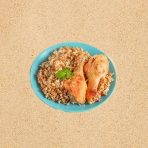 Окорочка с гречкой 300г