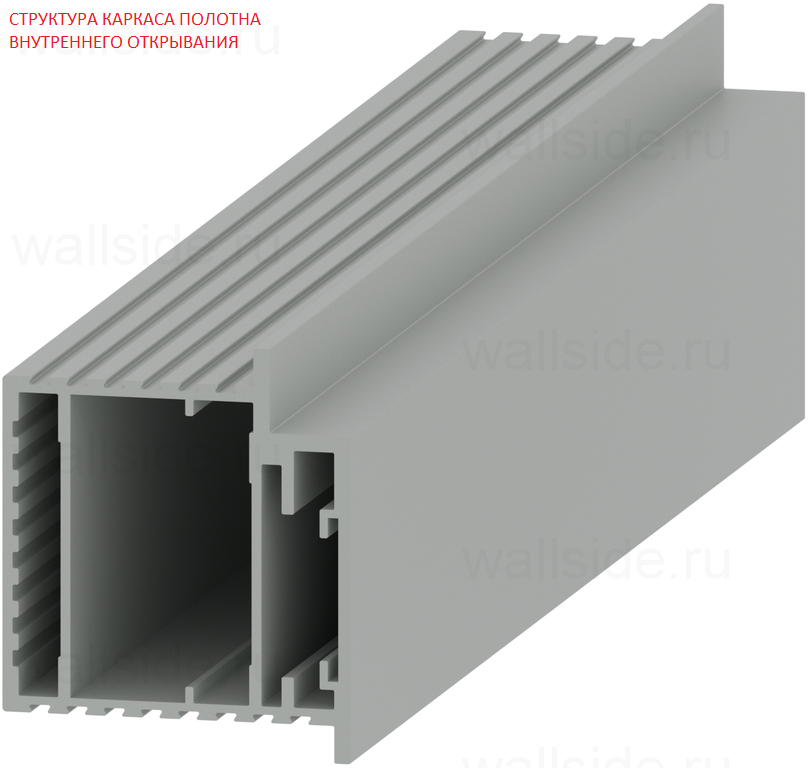 Скрытая дверь Pro Design Panel эмаль, внутреннего открывания