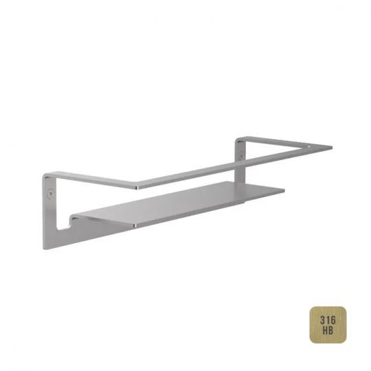 Фото Полочка из нержавеющей стали Almar Soap&Beauty Holder 30х70 cм