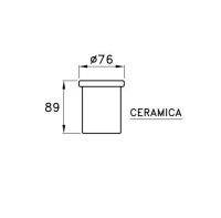 Стакан для зубных щеток Stella 130 CT 10007 CB00 схема 2