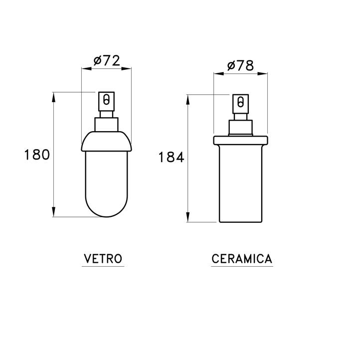 Дозатор для жидкого мыла Stella 130 CT 10035 CR00 ФОТО