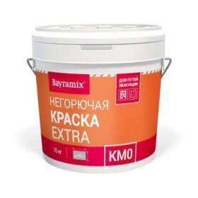 Краска Пожаробезопасная Bayramix KM0 Extra 9л Белая для Внутренних Работ / Байрамискс