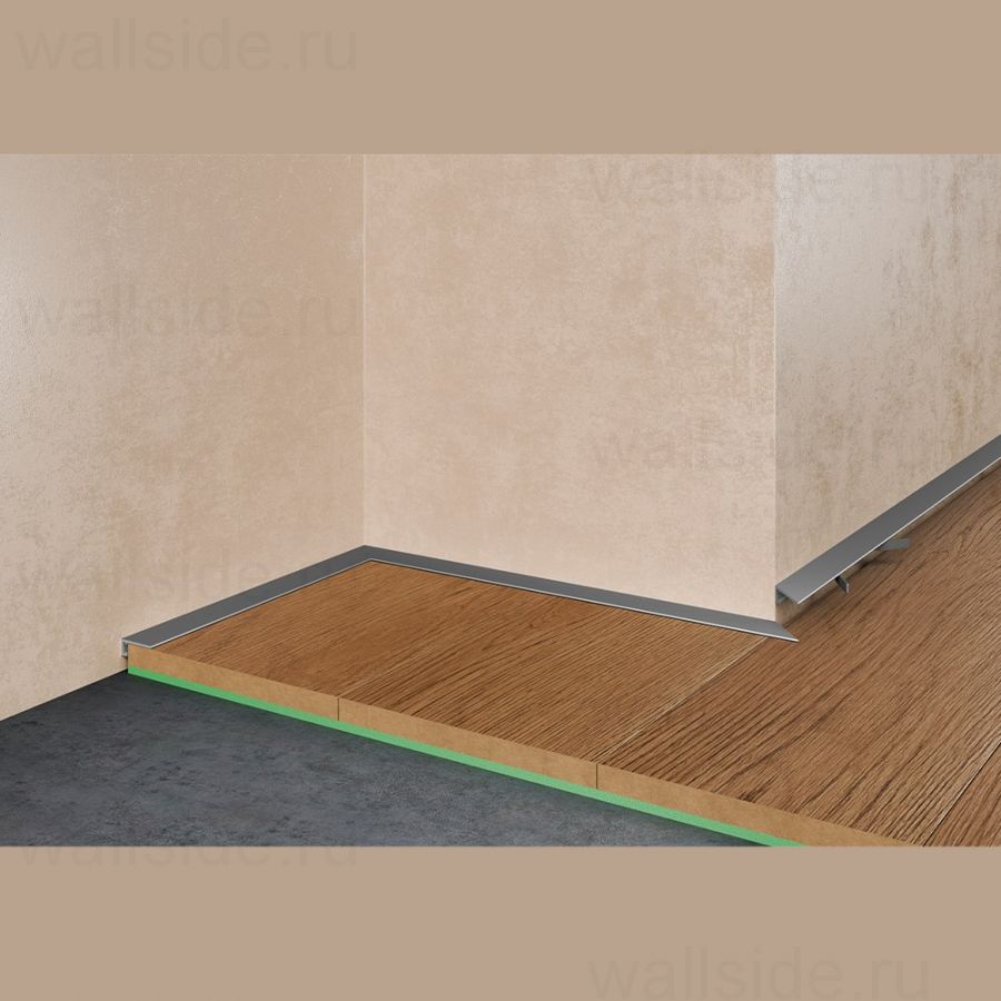 Щелевой микроплинтус Pro Design MINI 7067 анодированный