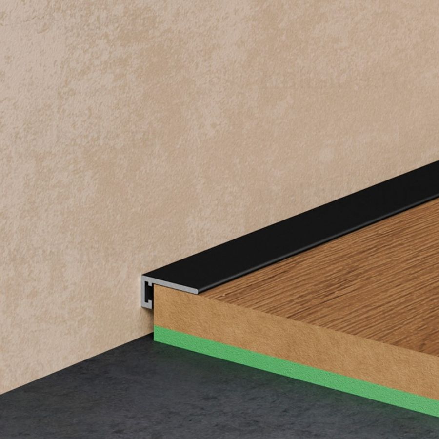 Щелевой микроплинтус Pro Design MINI 7067 чёрный