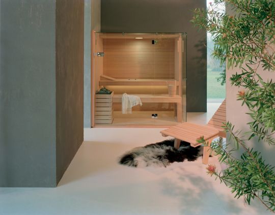 Био-сауна Effe Sky Corner 105 BI 55 40 0027 канадский хемлок, правостороняя схема 2