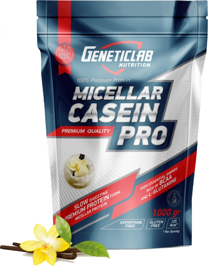 Протеин GeneticLab Casein 1000гр