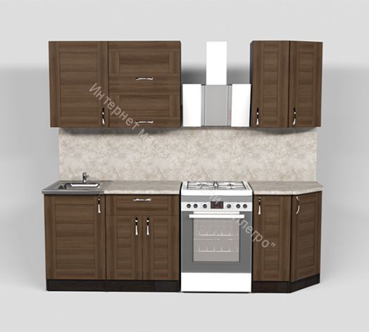 Кухонный гарнитур Кира демо 1700 мм
