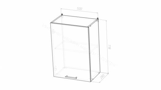 Кухонный гарнитур Кира макси 1800 мм