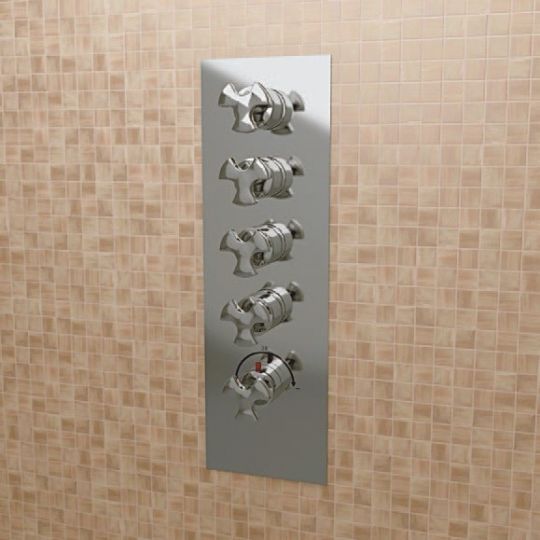 Изображение Смеситель Flaminia Evergreen Concealed Thermostatic Shower Mixer 4-Outlets