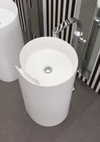 Напольная раковина Flaminia Monoroll Freestanding Basin 44х44 схема 3