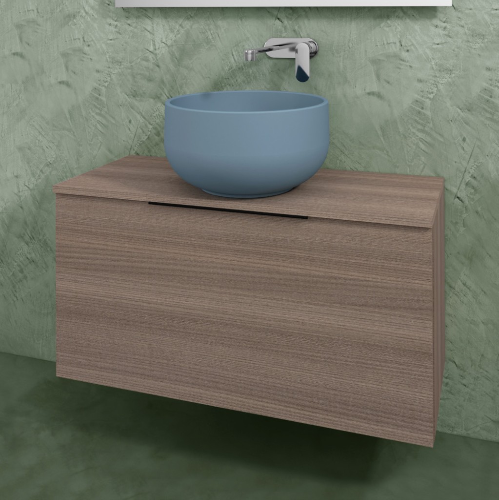 Подвесная тумба для ванной комнаты Flaminia Box Wall Hung Vanity Unit 37xH50 схема 3