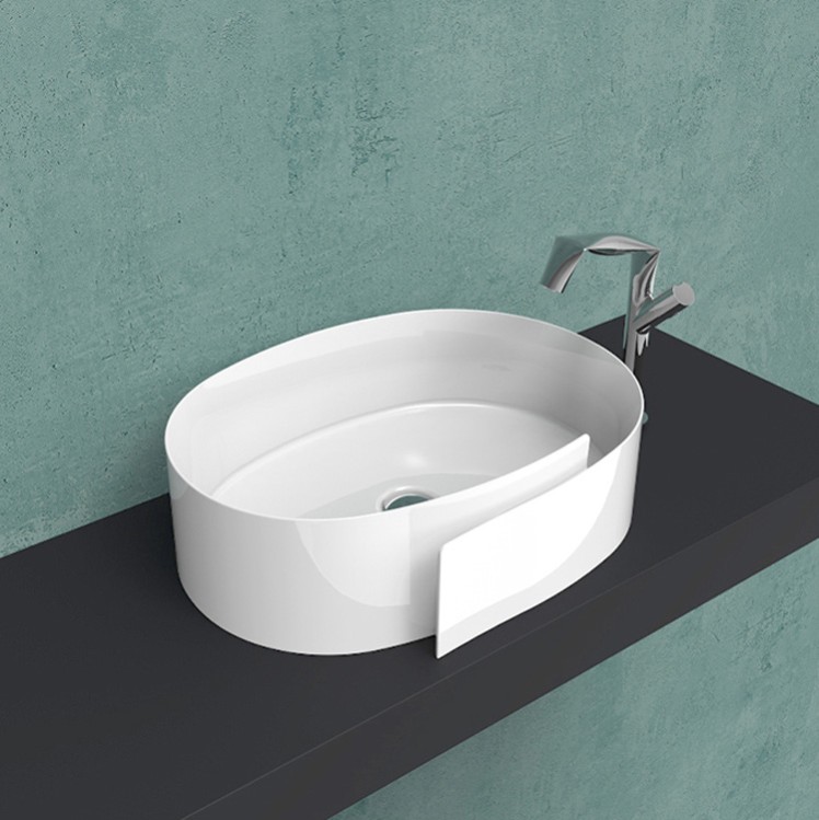 Накладная раковина Flaminia Roll 56 Countertop Basin 56х42