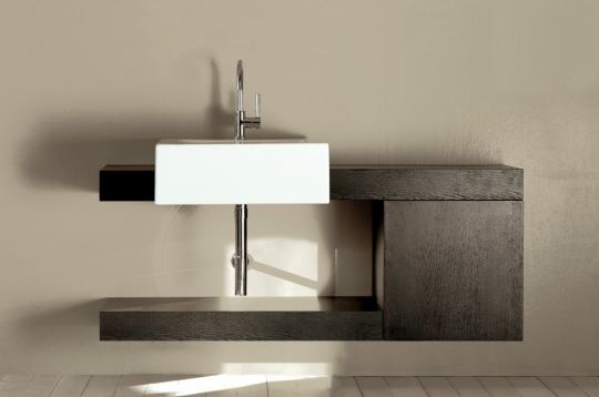 Полувстраиваемая раковина Flaminia Acquagrande 60 Semi-Inset Basin 60х55 схема 2