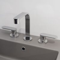 Смеситель Flaminia One Three-Holes Tap Basin Mixer схема 1