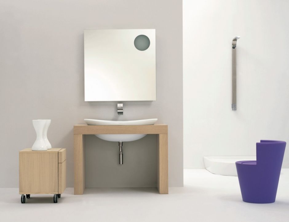 Накладная раковина Flaminia Io 90 Recessed Basin 90х48 ФОТО