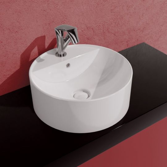 Изображение Раковина Flaminia Twin Set Slim Countertop Basin TW42A 42х42