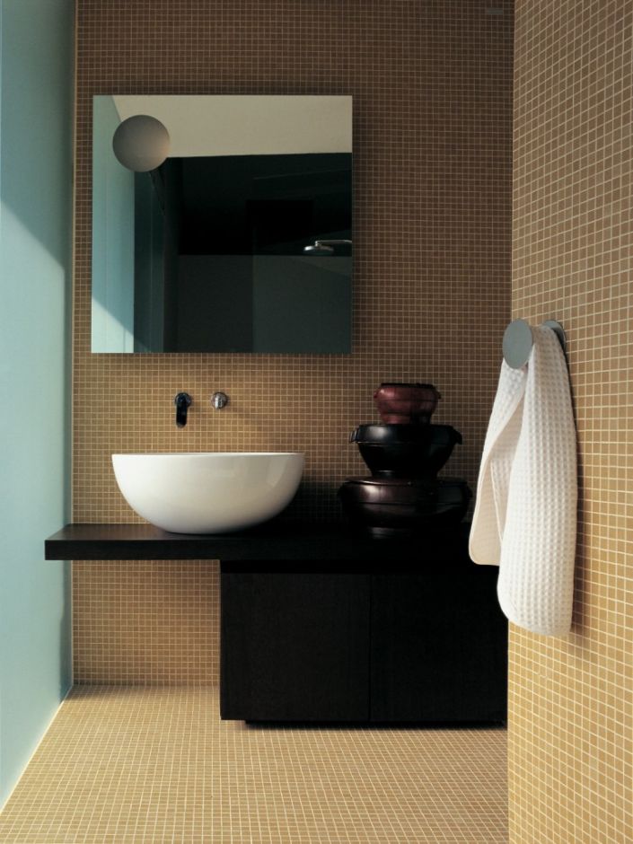 Накладная раковина Flaminia Dip 62 Countertop - Wall Hung Basin DP482 62х495 ФОТО