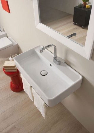 Подвесная раковина Flaminia Miniwash 60 Wall Hung Basin 60х42 ФОТО