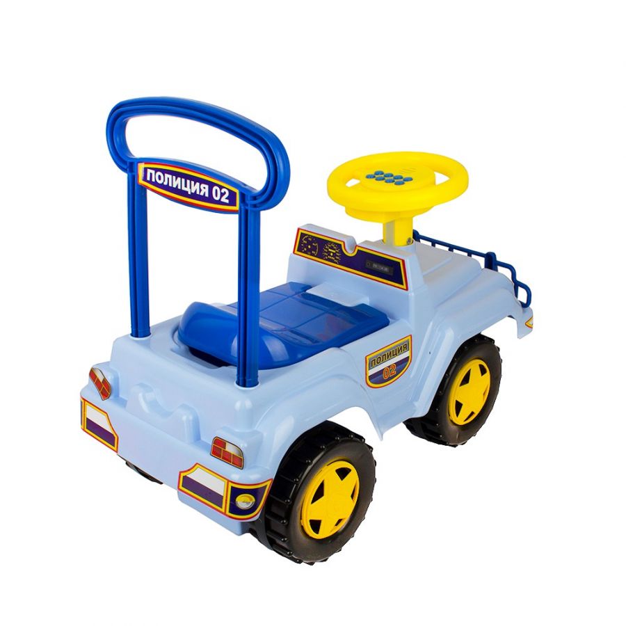 Игрушка Автомобиль-каталка «Полиция» (музыкальный руль)