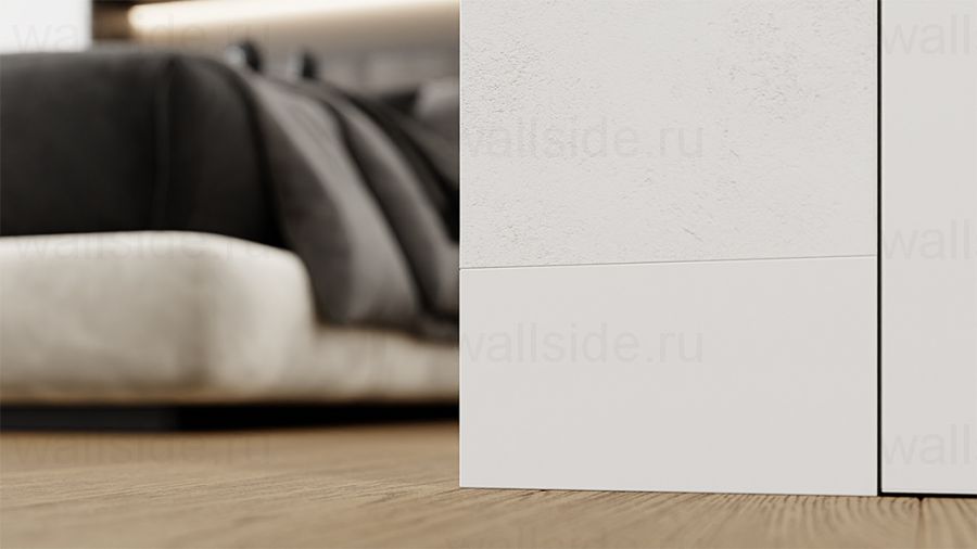 МДФ вставка в скрытый плинтус Фесо