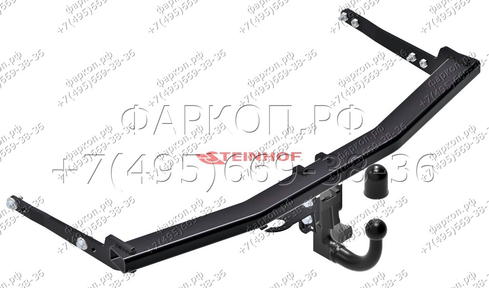 Фаркоп Skoda Octavia IV лифтбек/универсал 2020- вертикальное быстросъемное крепление шара на ключе