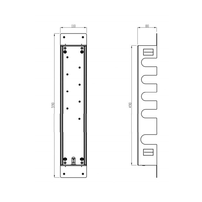 Короб для сборки термостатического смесителя на 4 выхода CARIMALI KIT00040 схема 2