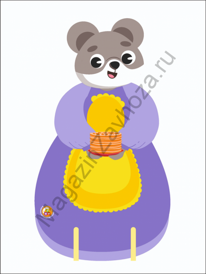 Декорация для детского театра напольная МЫШКА