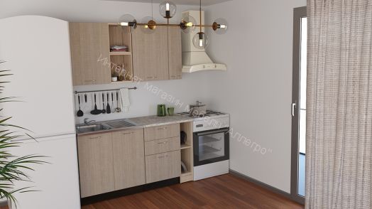 Кухонный гарнитур Надежда нормал 4 1500 мм