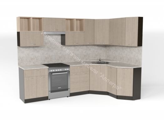 Кухонный гарнитур Надежда оптима 5 2700х1600 мм