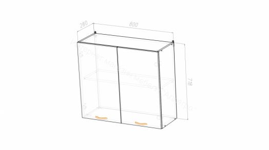 Кухонный гарнитур Надежда прайм 5 2300х1500 мм