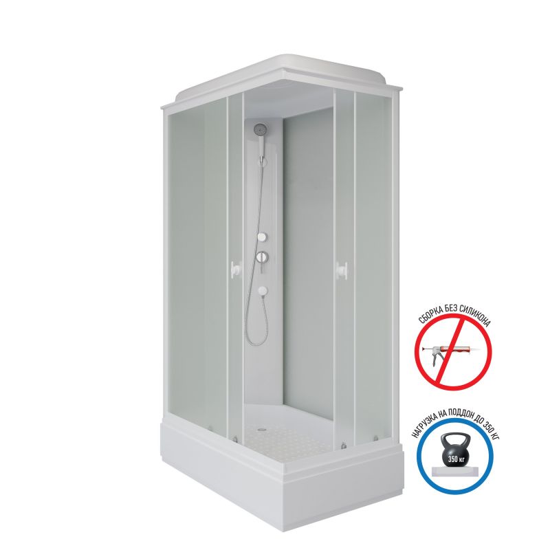 Душевая кабина Niagara Promo P120/90/26Q/MT 1200х900х2150