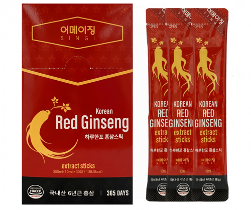 Сироп с красным женьшенем и растительными экстрактами Singi 6 Year Old Korean Red Ginseng