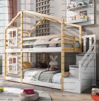 Кровать двухъярусная Домик Roof