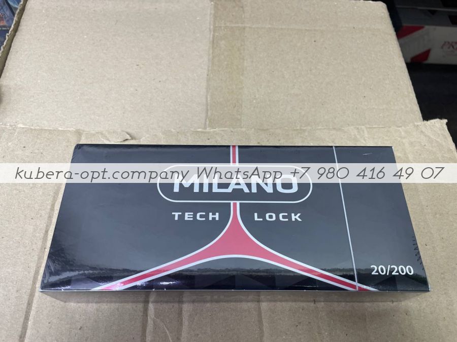 Milano Tech Lock (Милано Тех Лок чёрные) минимальный заказ 1 коробка (50 блоков) можно миксом