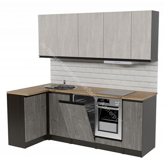 Кухонный гарнитур Симфония прайм 400 1100х2000 мм