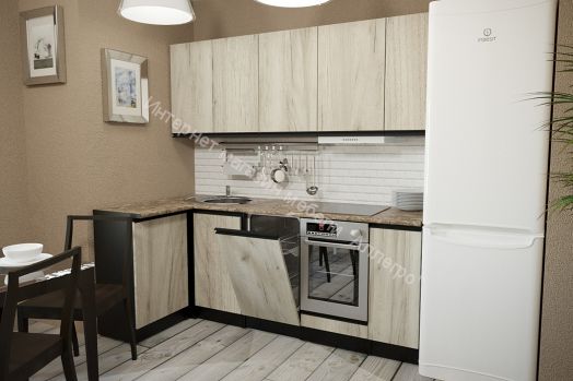 Кухонный гарнитур Равенна прайм 400 1100х2000 мм