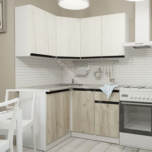 Кухонный гарнитур Паола прайм 1200х1400 мм