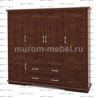 Шкаф 4-дверный с ящиками Алиса-3 (1770х600х2200)