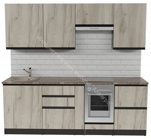 Кухонный гарнитур Равенна компакт 2200 мм