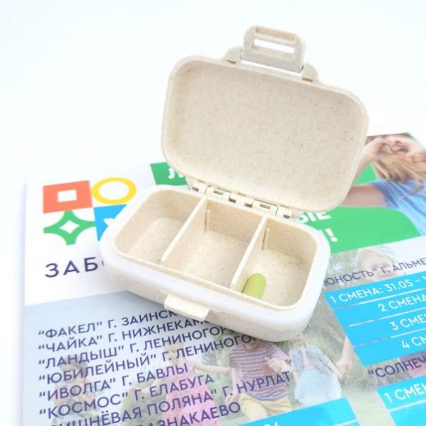 Таблетницы из эко пластика