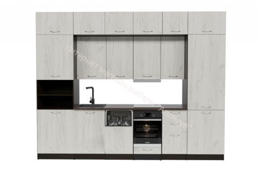Кухонный гарнитур Лоретта люкс 3000 мм