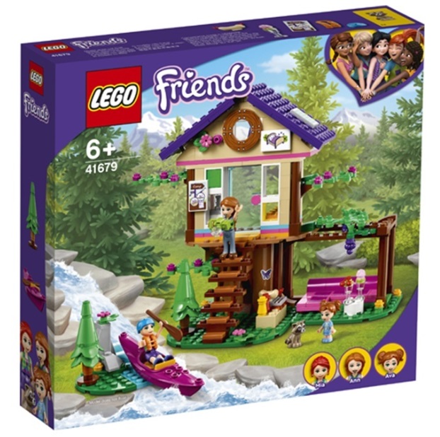 Конструктор LEGO Friends 41679 Домик в лесу, 326 дет.