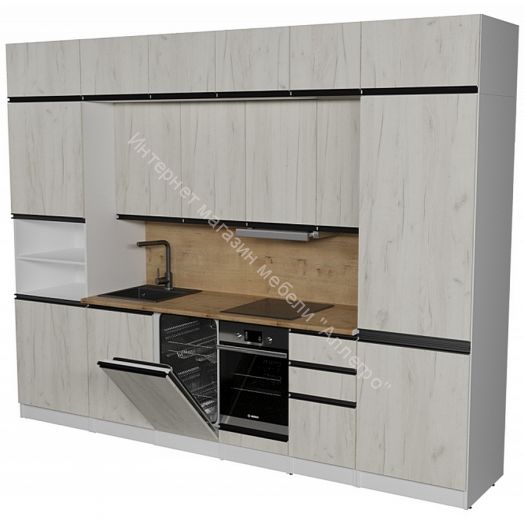 Кухонный гарнитур Амели люкс 3000 мм